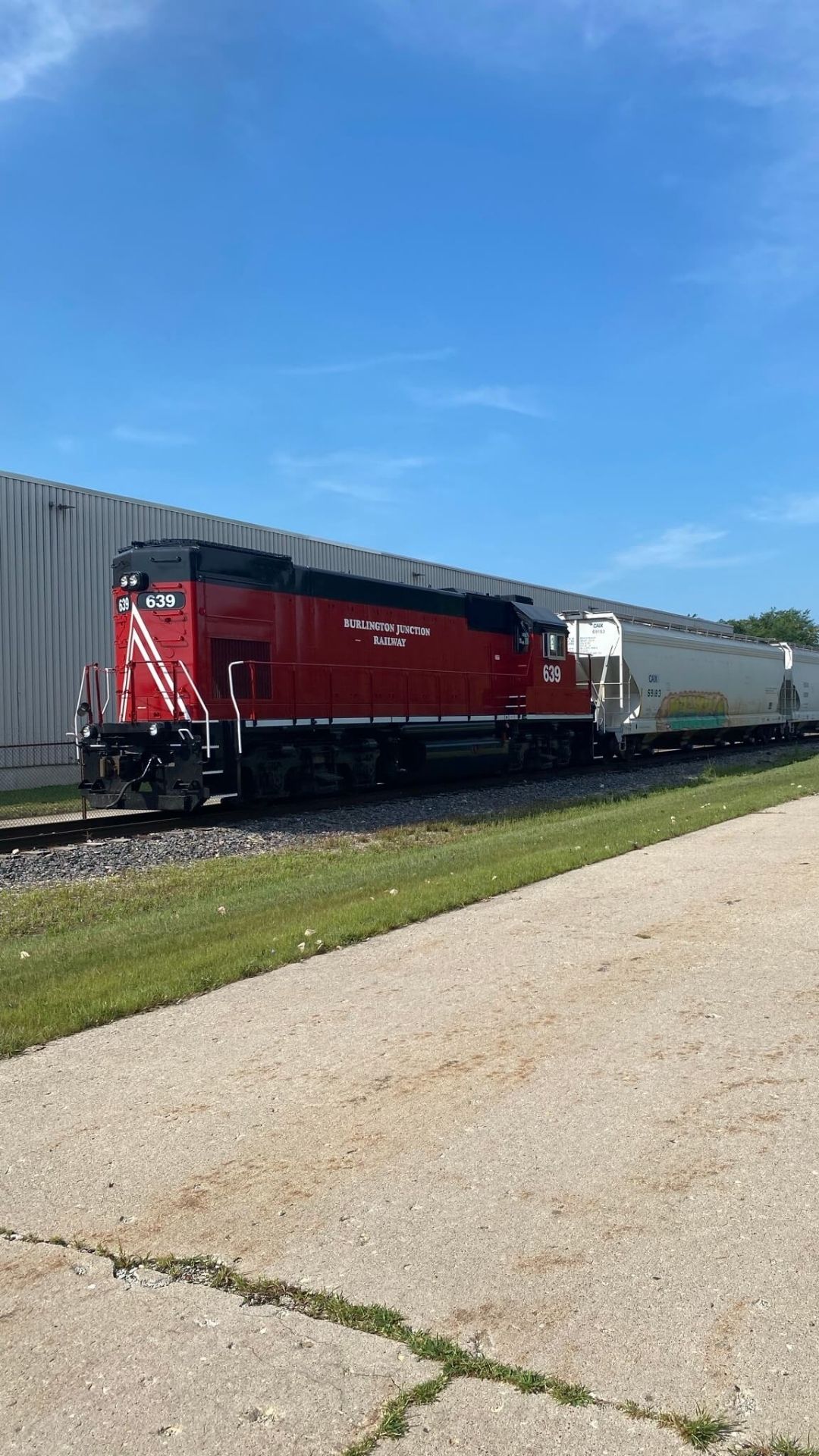 Locomotive in Montgomery, IL