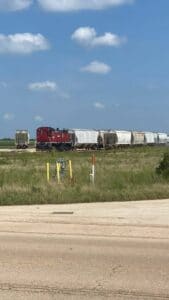 Locomotive in Rochelle, IL