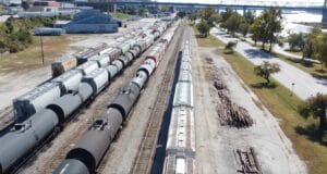 Quincy - Overhead Rail View